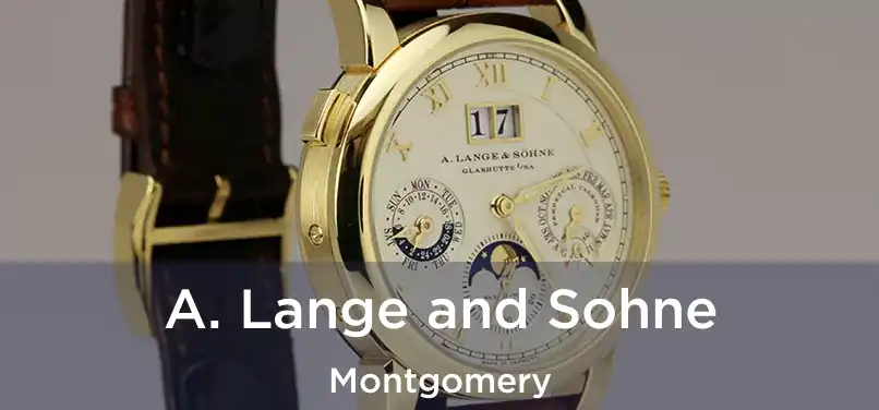  A. Lange and Sohne Montgomery