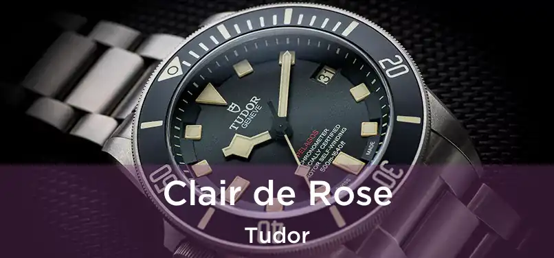  Clair de Rose Tudor