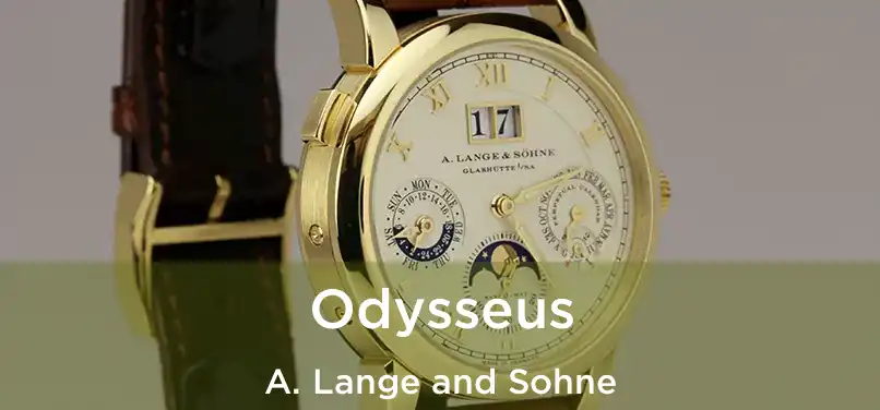  Odysseus A. Lange and Sohne